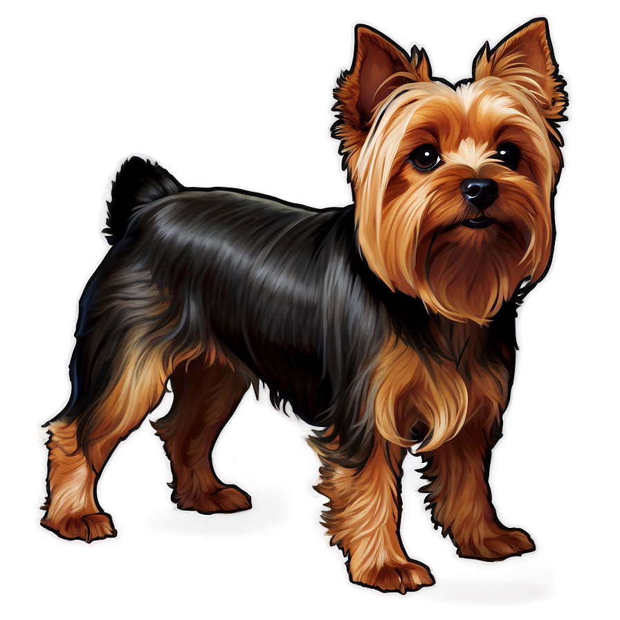 Yorkie Side View Png Sdk PNG