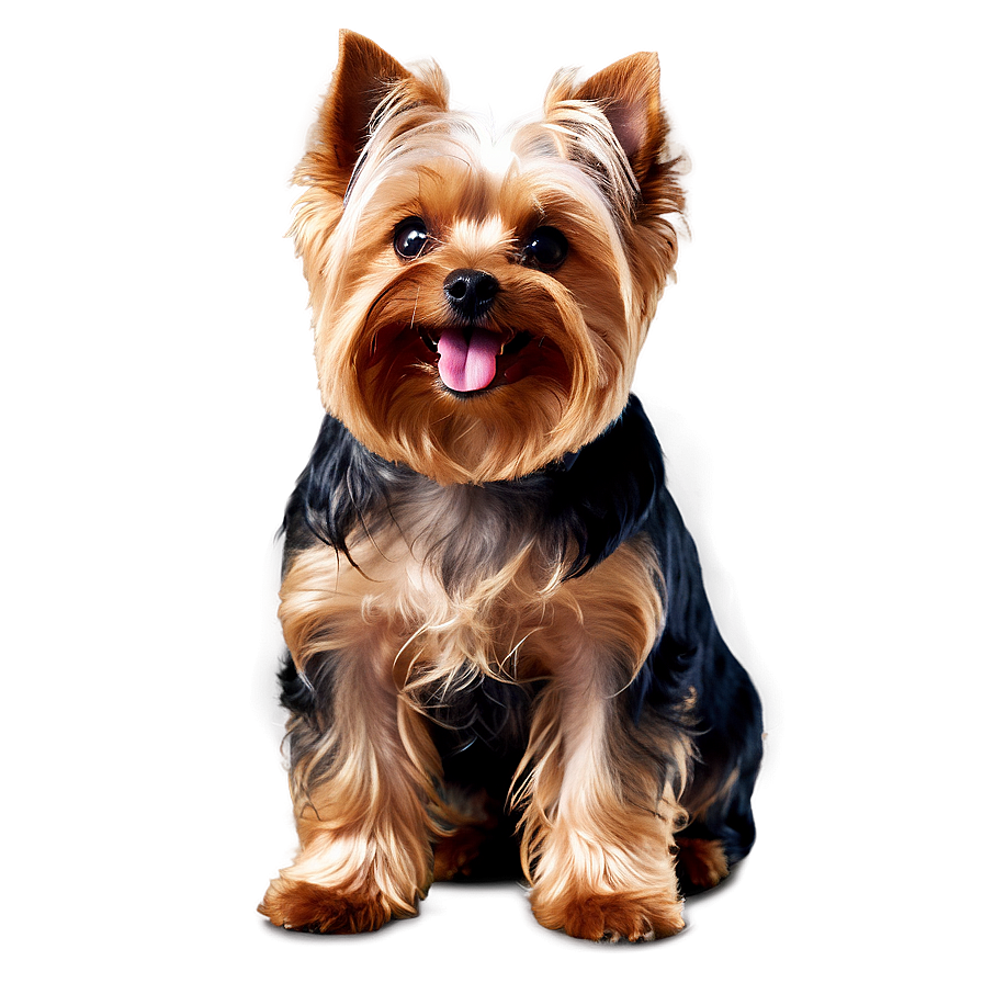 Yorkie Wagging Tail Png 06242024 PNG