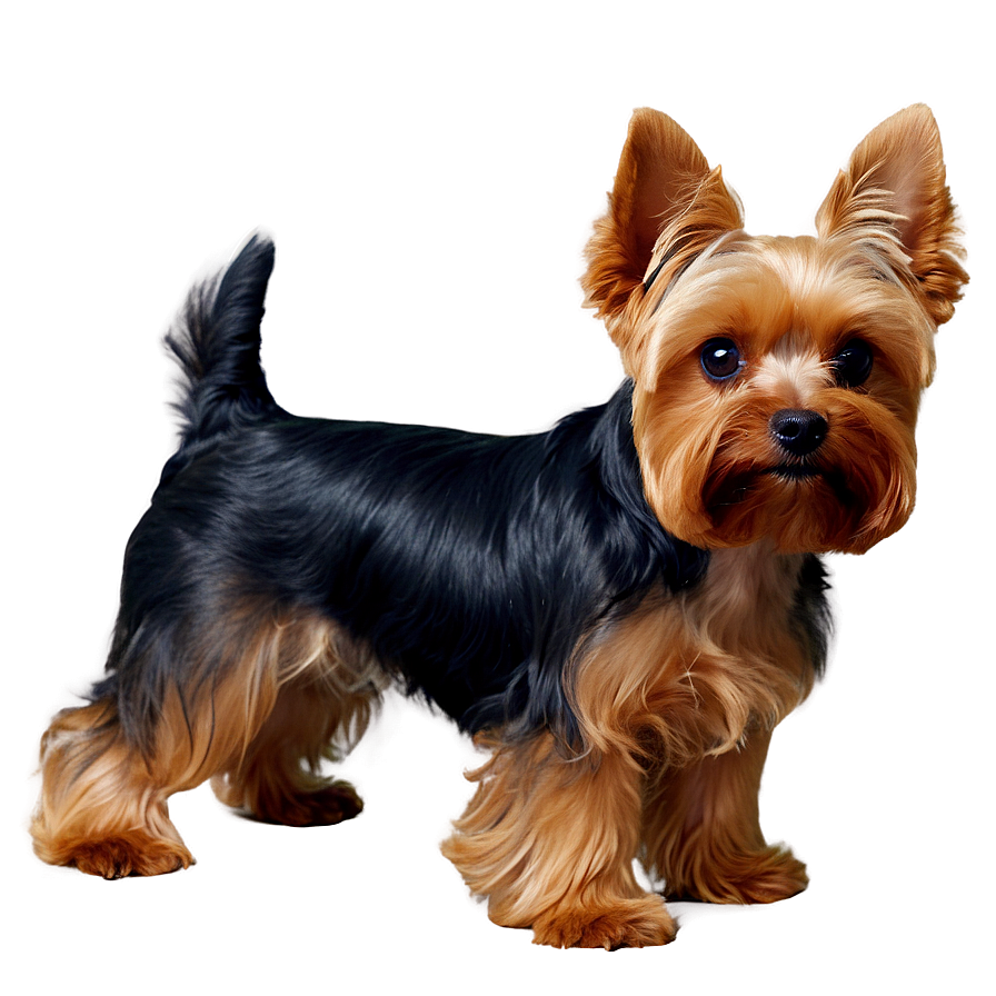 Yorkie With Ears Up Png 4 PNG