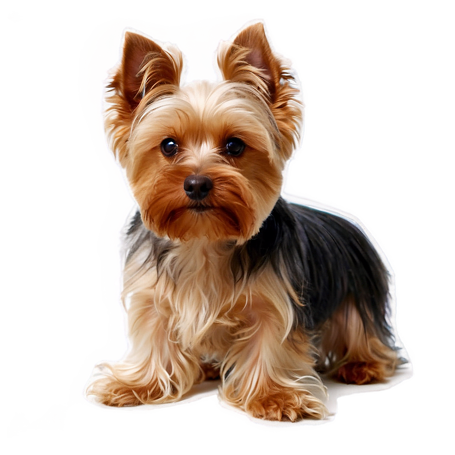 Yorkie With Flowers Png 06242024 PNG