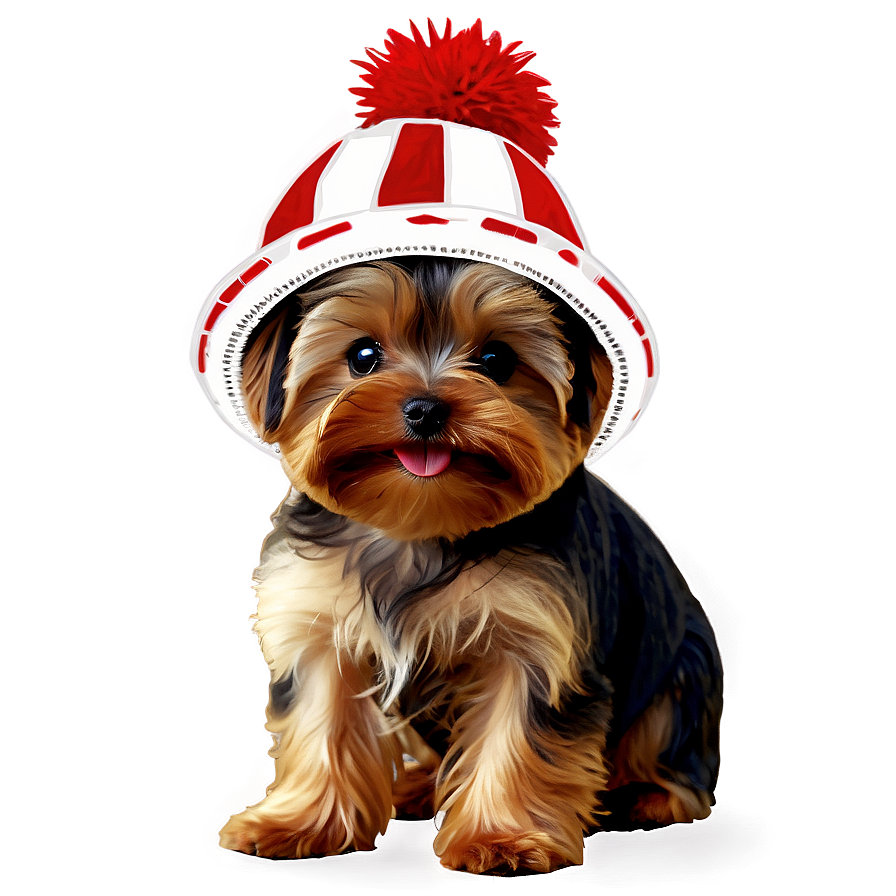 Yorkie With Hat Png Yyq PNG