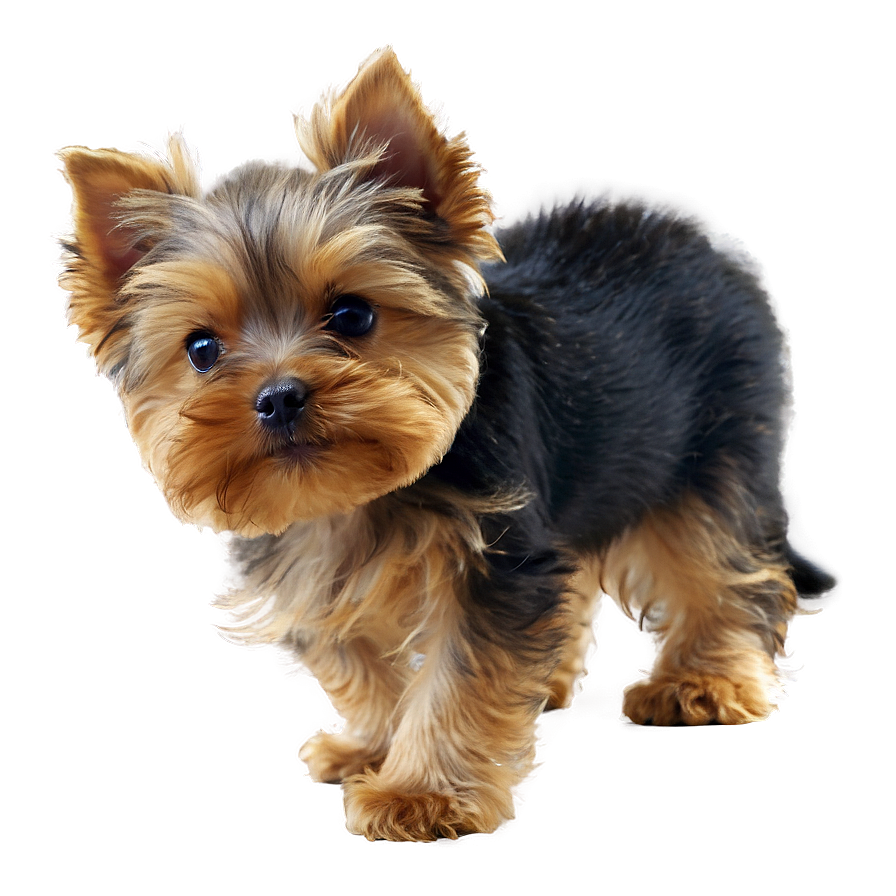 Yorkie With Kitten Png Ldq69 PNG