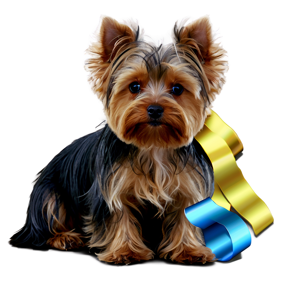 Yorkie With Ribbons Png 59 PNG