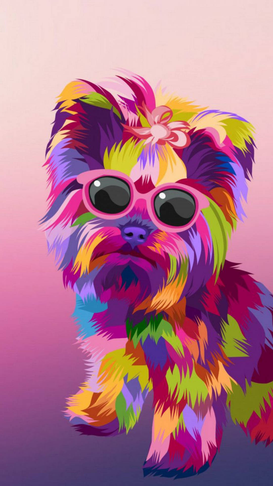 Yorkshire Terrier Pop Art Wallpaper