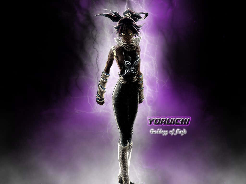 Yoruichi Shihoin, the noble spiritual leader of the Soul Reapers Wallpaper