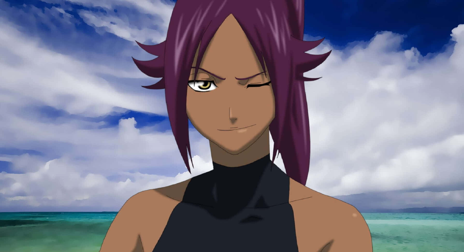 Best Black Anime Characters Of All Time Yoruichi Shihoin