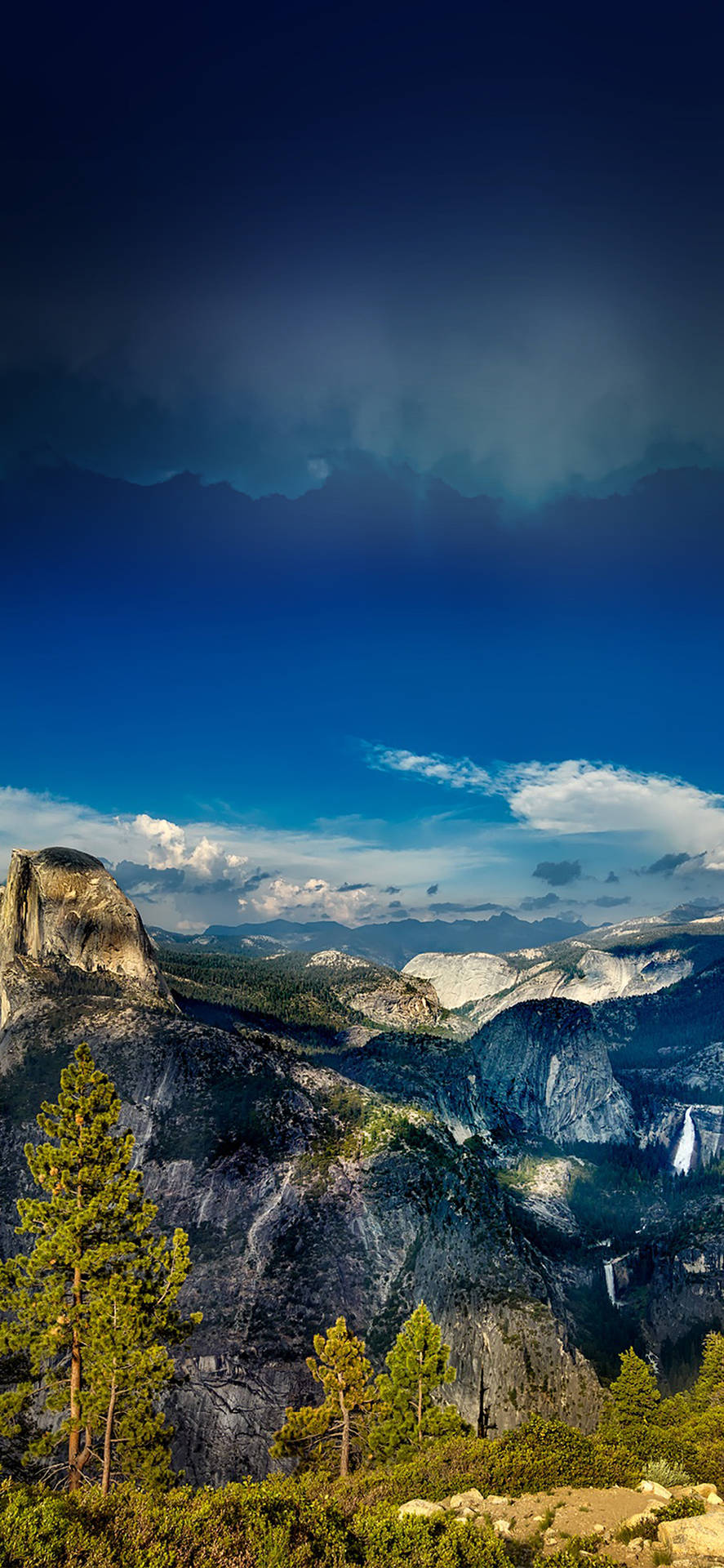 Nyd den smukke Yosemite National Park fra din iPhone Wallpaper