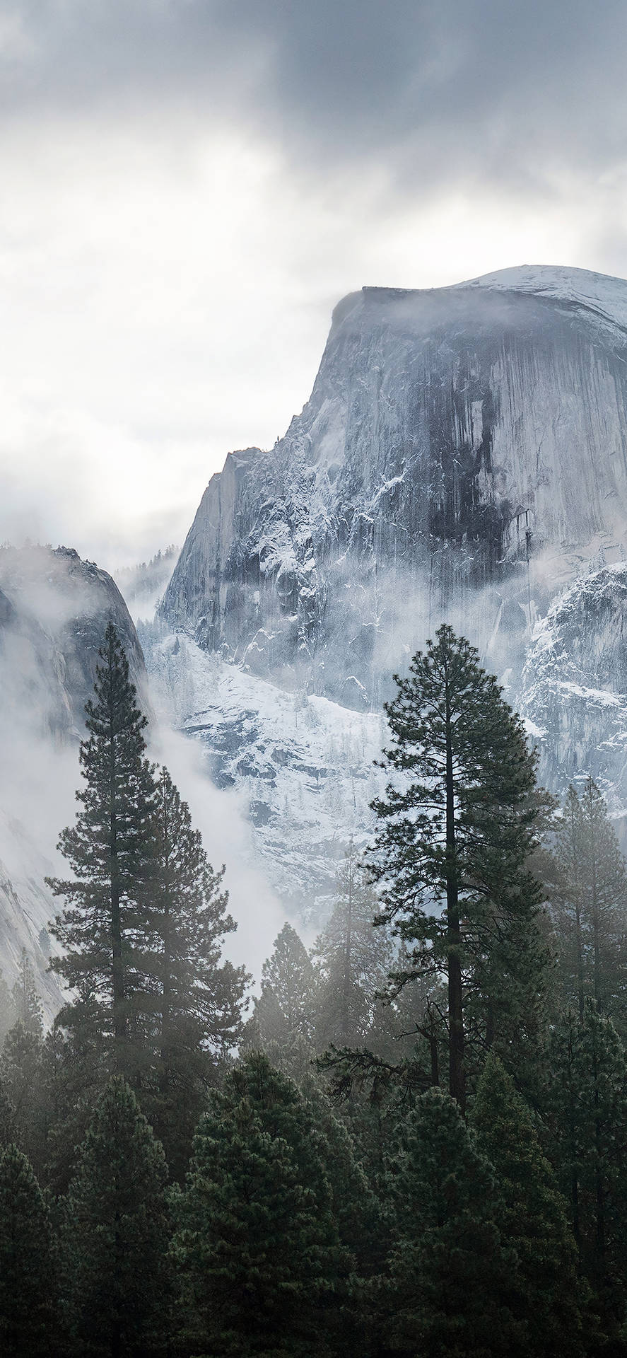 Nyd skønheden og underverkene af Yosemite fra din iPhones Låseskærm. Wallpaper