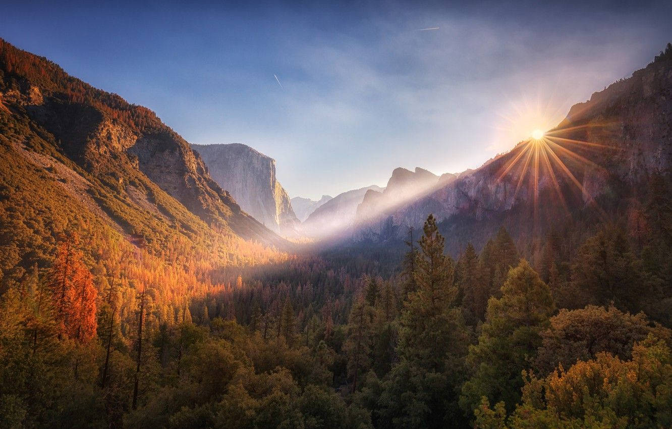Yosemite National Park Sunrise Wallpaper