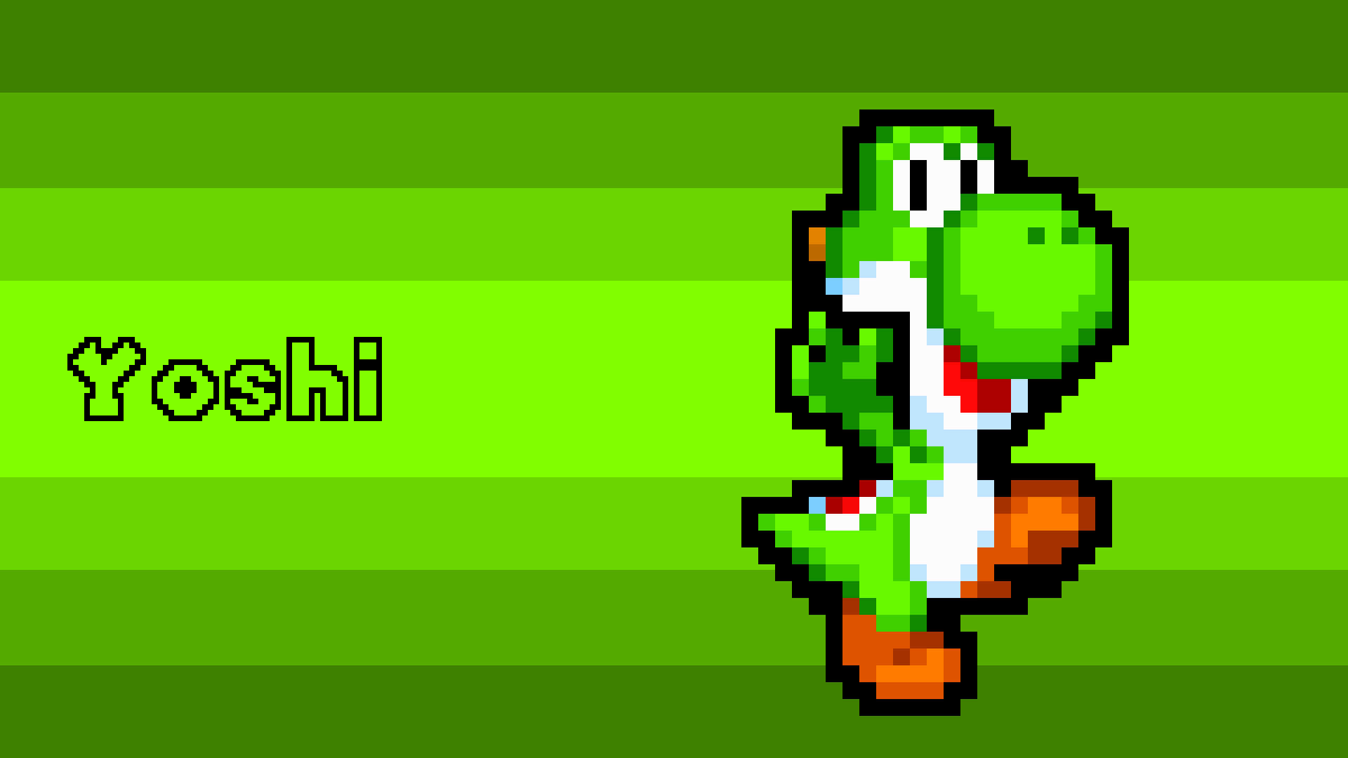 Playful and Alluring Yoshi Wallpaper