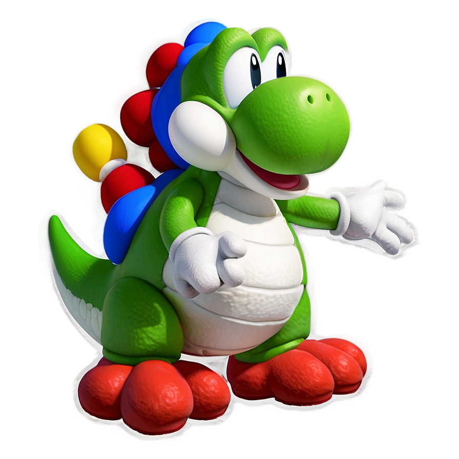 Download Yoshi Character Art Png 63 | Wallpapers.com