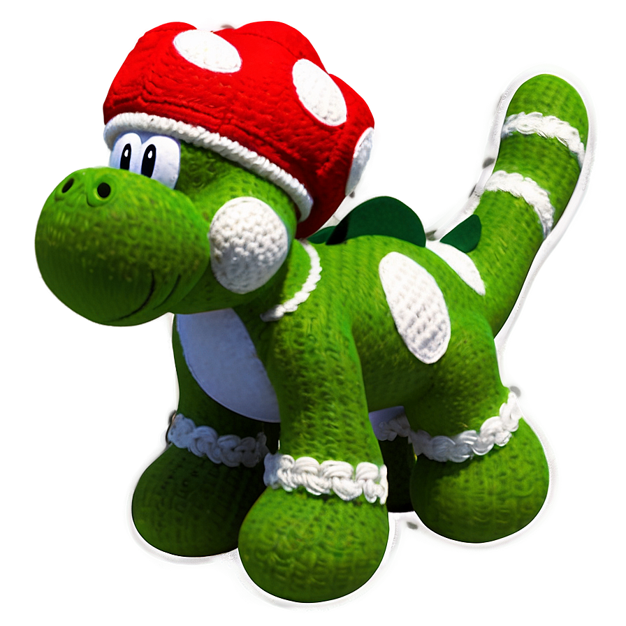 Yoshi's Woolly Costume Png 05232024 PNG