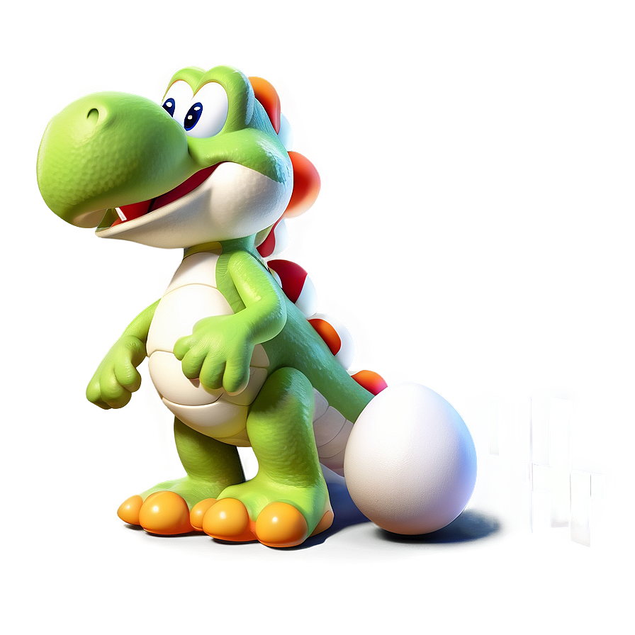 Download Yoshi With Egg Png Ebs39 | Wallpapers.com