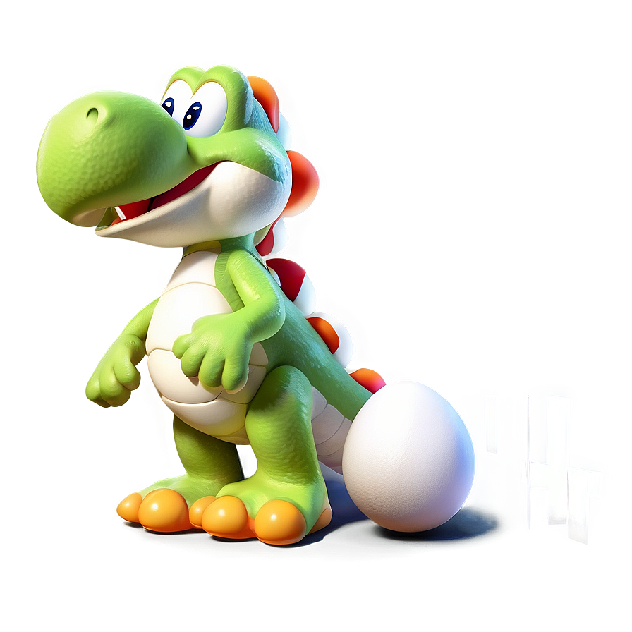 Yoshi With Egg Png Ebs39 PNG