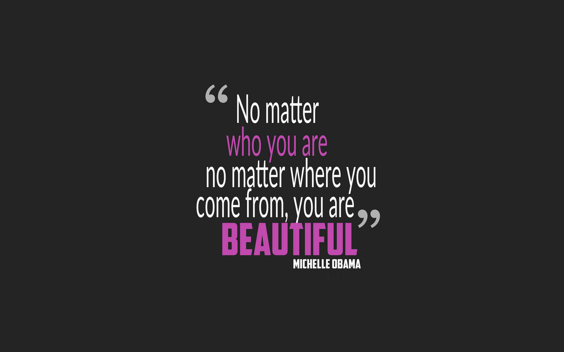 You Are Beautiful Uplifting Quote