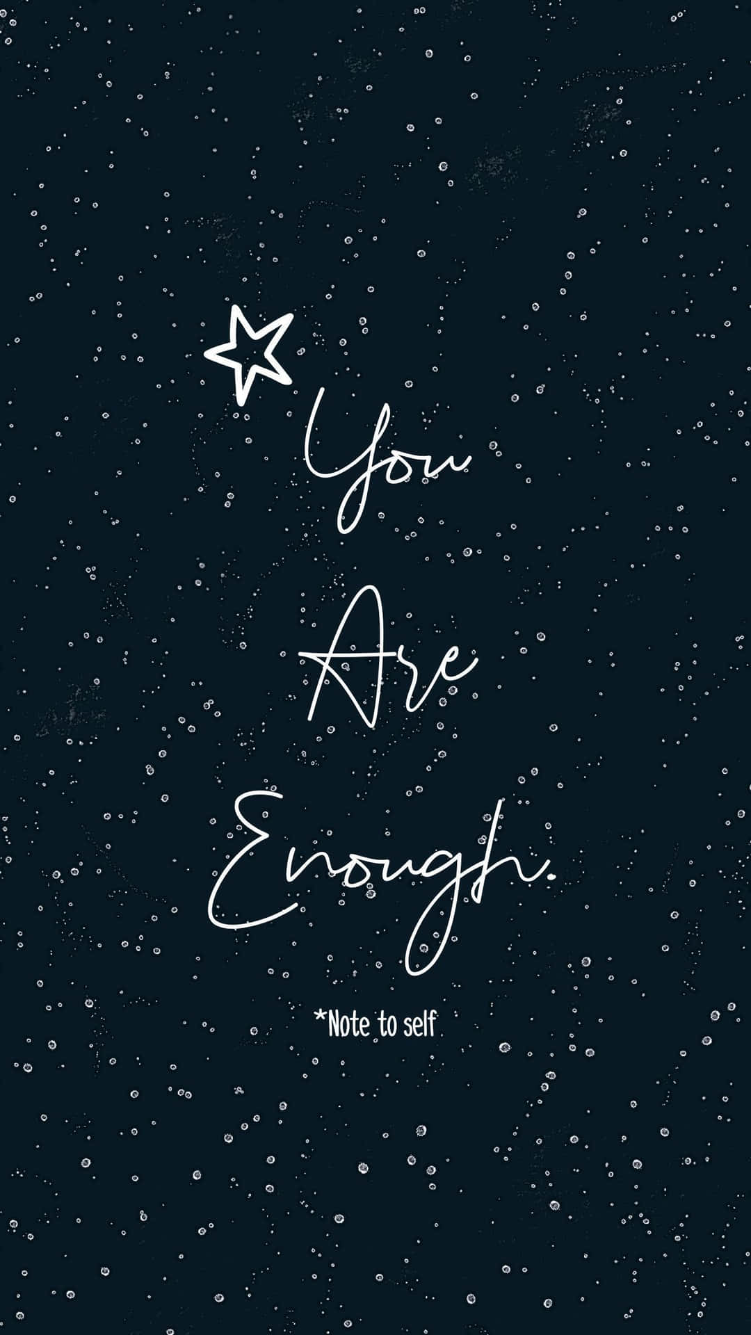 You are enough aesthetic wallpaper  Aesthetic wallpapers Wallpaper  Aesthetic