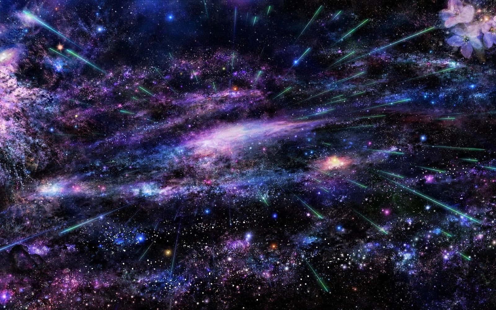 "Explore the Boundless Possibilities of The You Are Here Galaxy" Wallpaper