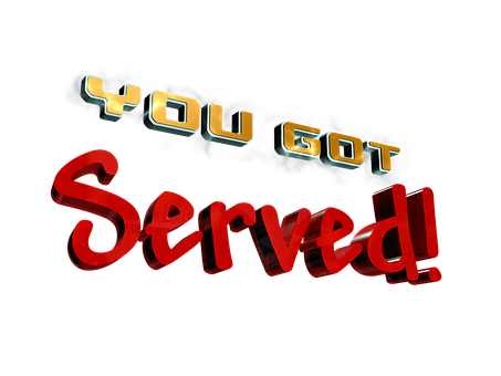 You Got Served Text Graphic PNG