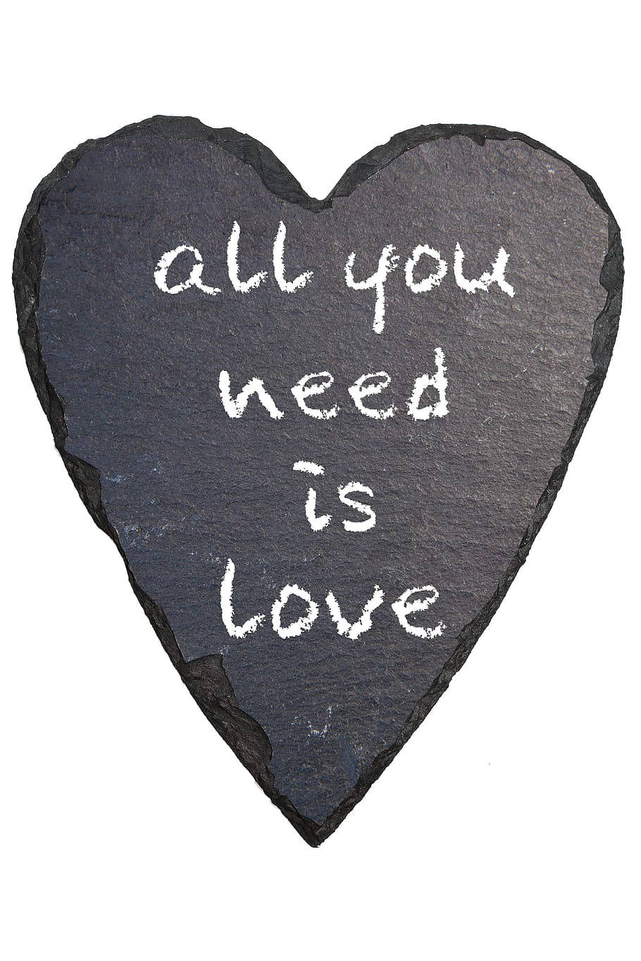 You Need Love Black And White Quote