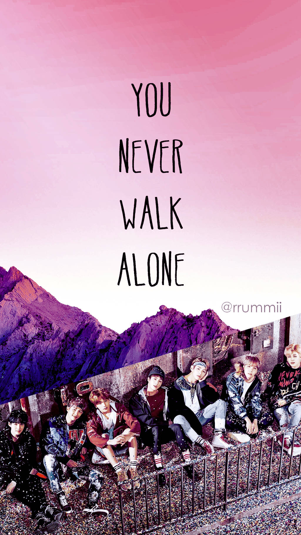You Never Walk Alone Quote Bts