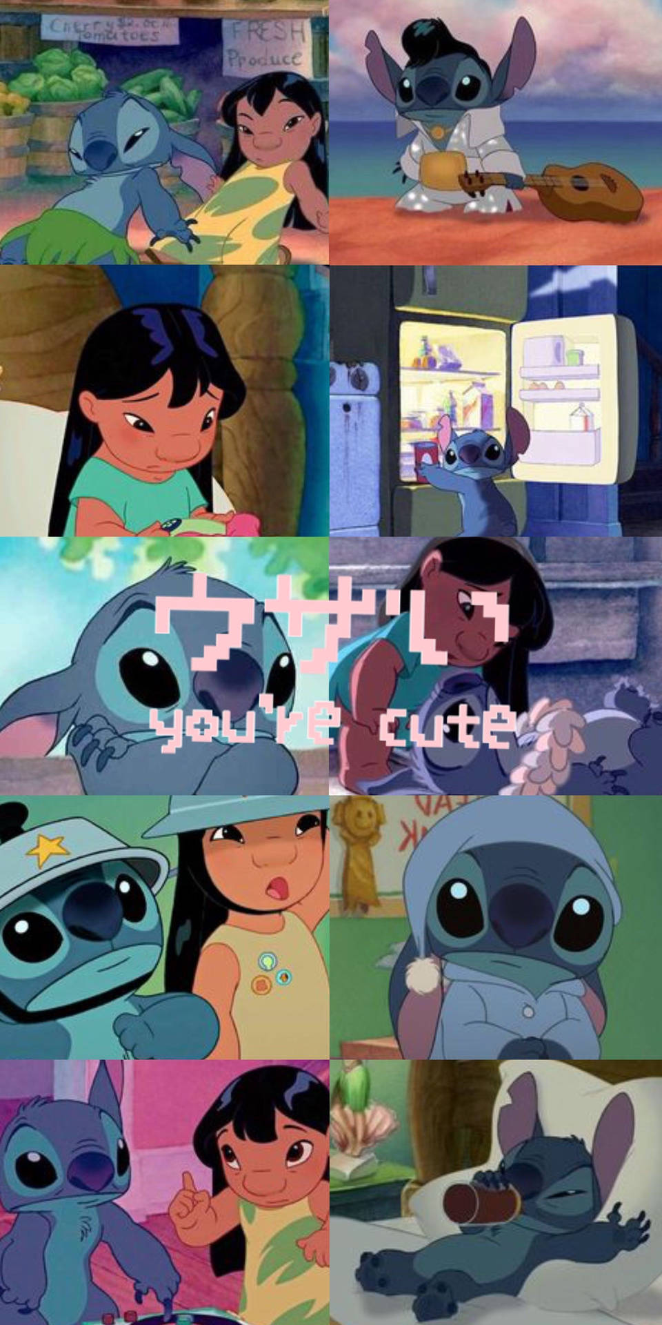 You're Cute Lilo And Stitch