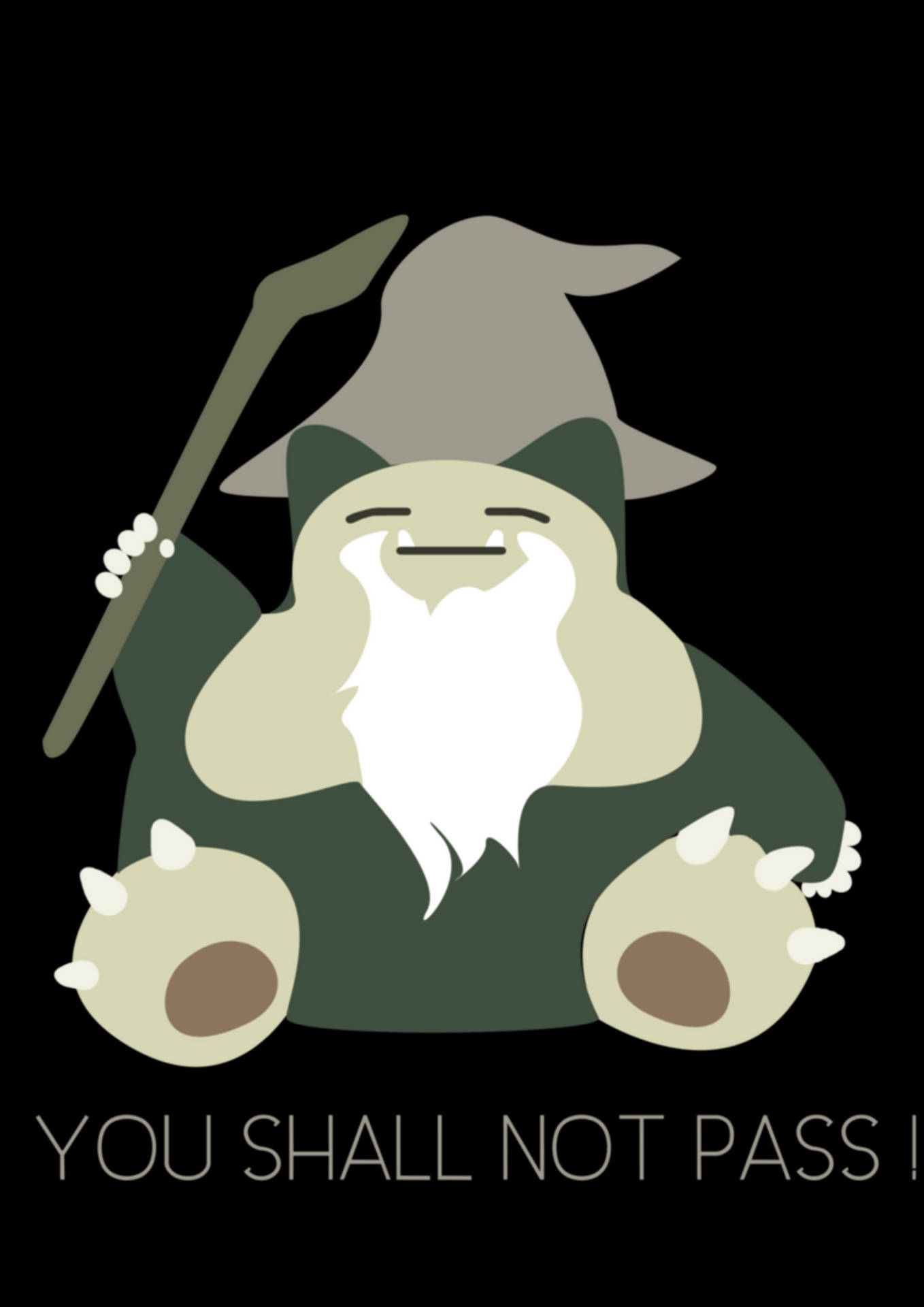 You Shall Not Pass Gandalf Snorlax