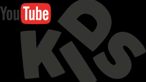 You Tube Kids Logo Dark Background PNG