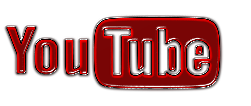 You Tube Logo Black Background PNG