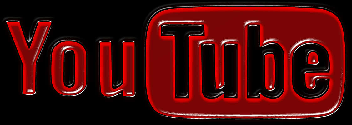 You Tube Logo Classic Design PNG