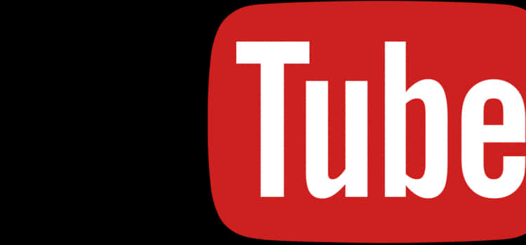 You Tube Logo Partial View PNG