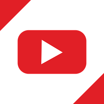 You Tube Logo Red Background PNG