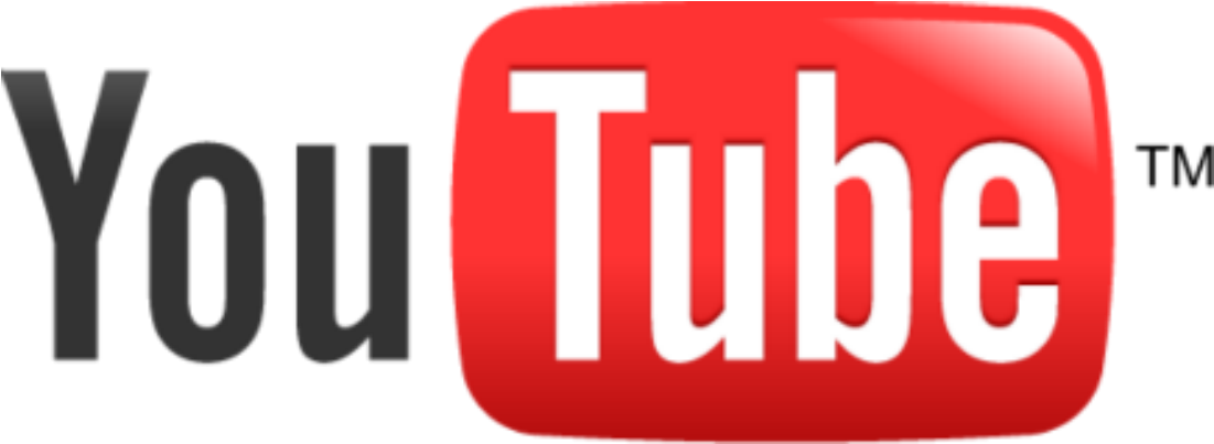 You Tube Logo Redand Gray PNG