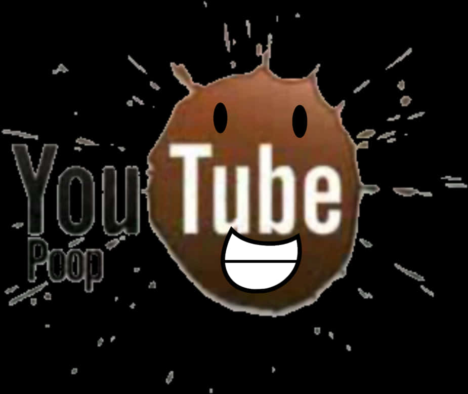 You Tube Poop Parody Logo PNG