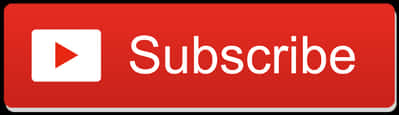 You Tube Subscribe Button Red PNG