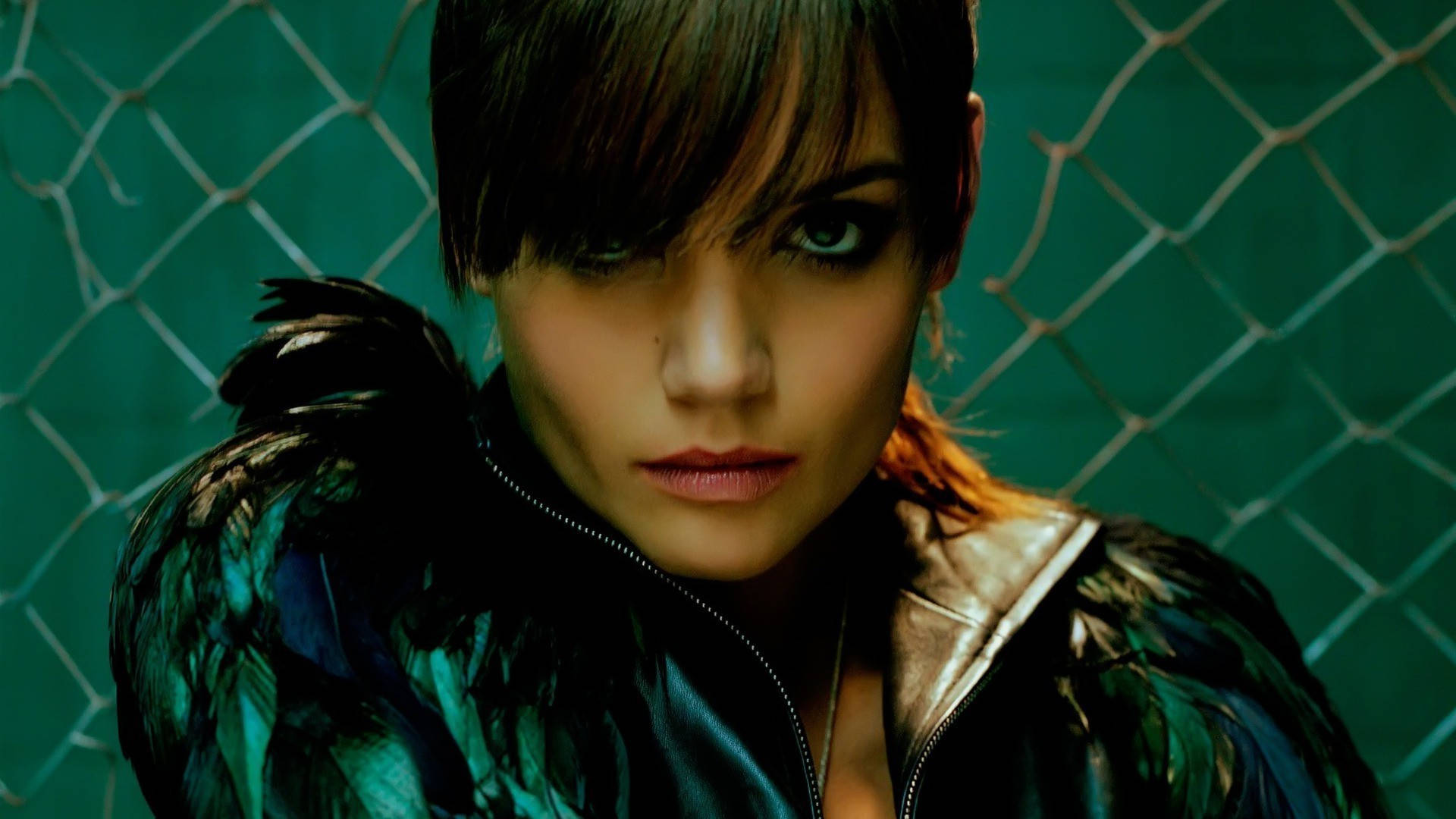 Young Adult Katie Holmes Photoshoot Portrait Wallpaper