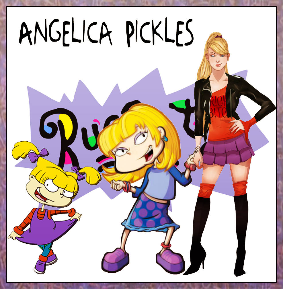Young And Grown Up Angelica Pickles Wallpaper