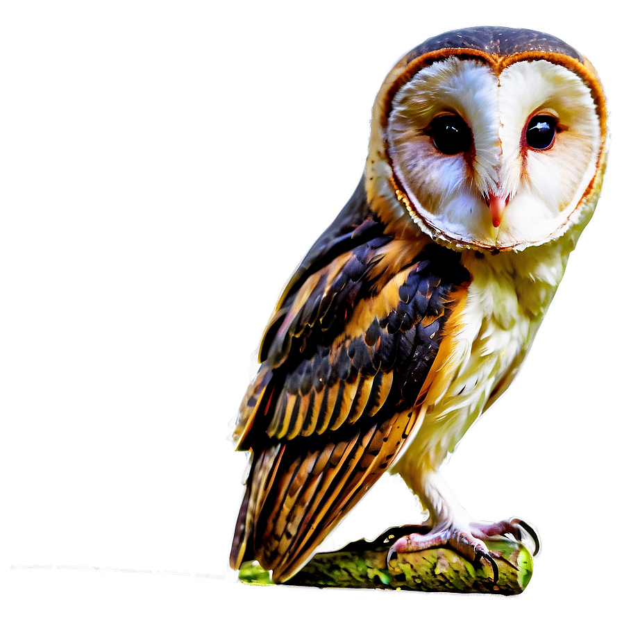 Young Barn Owl Png 06252024 PNG