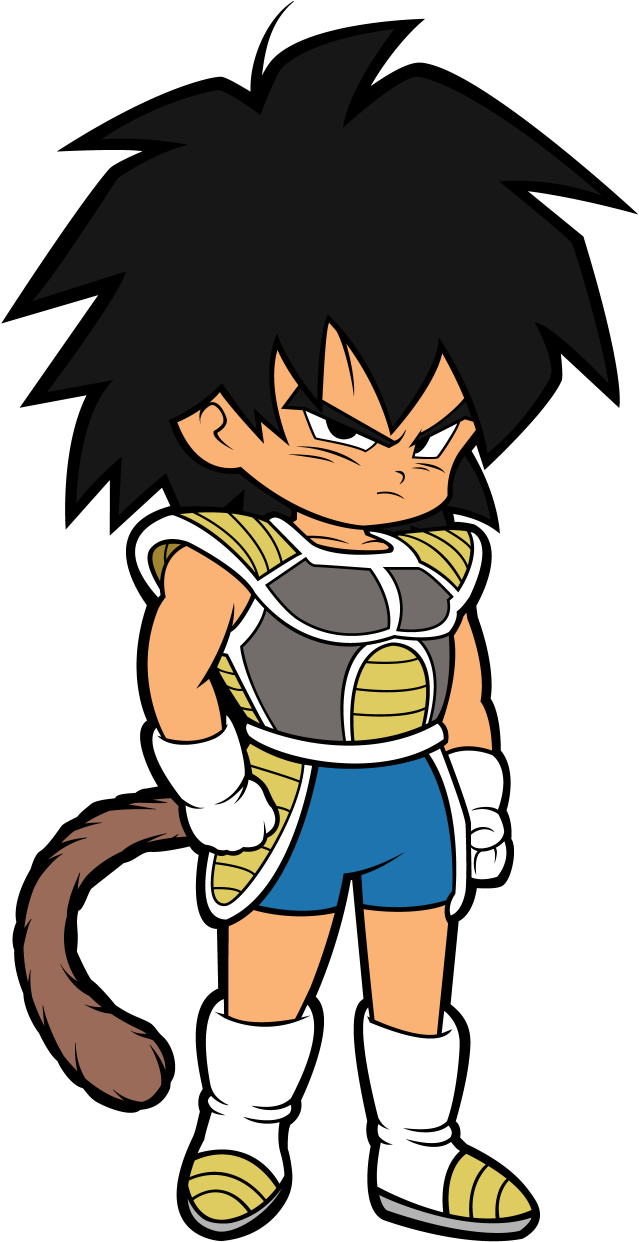 Young Broly D B Z Character PNG