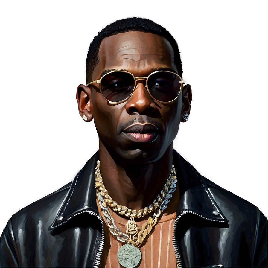 Download Young Dolph Caricature Png 06122024 | Wallpapers.com