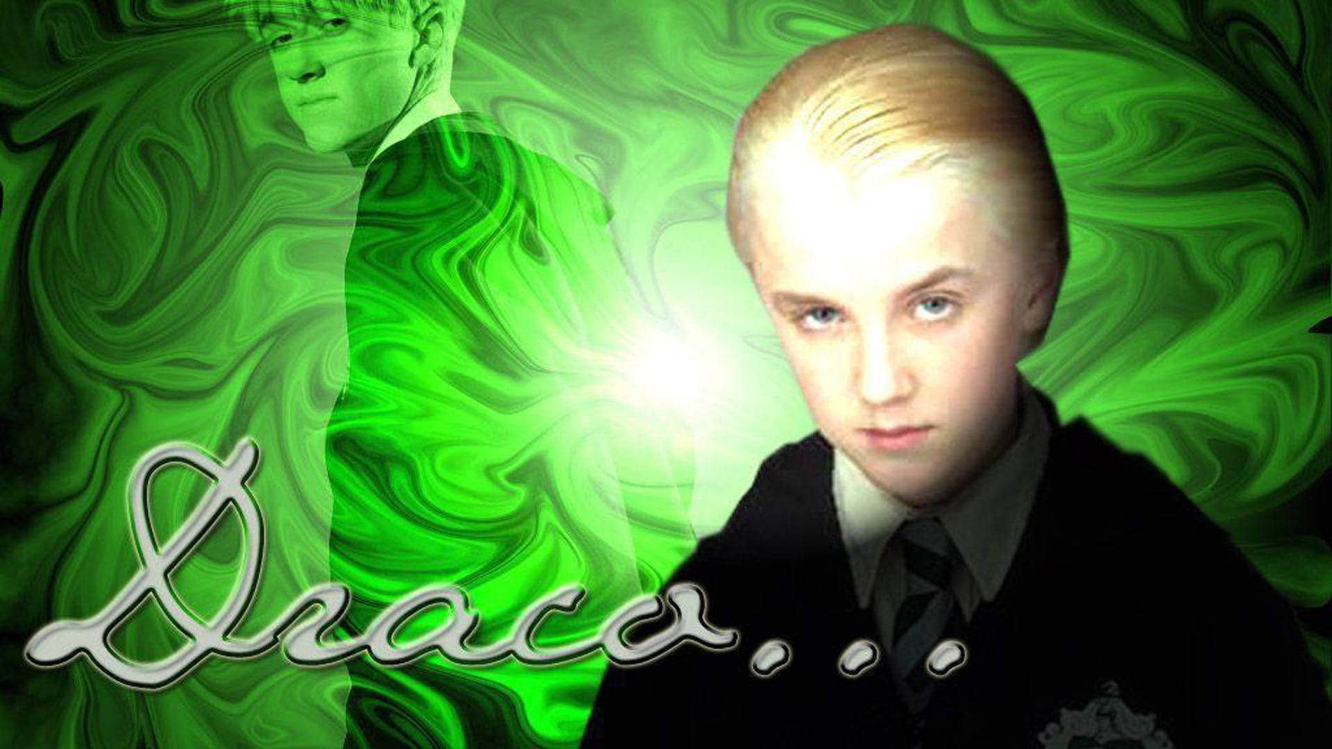 Young Draco Malfoy Fanart Poster Background