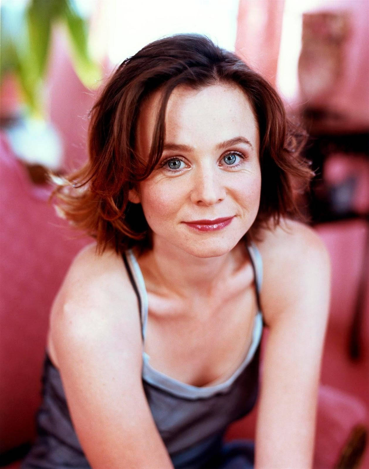 Young Emily Watson, Stunning in Monochrome Wallpaper