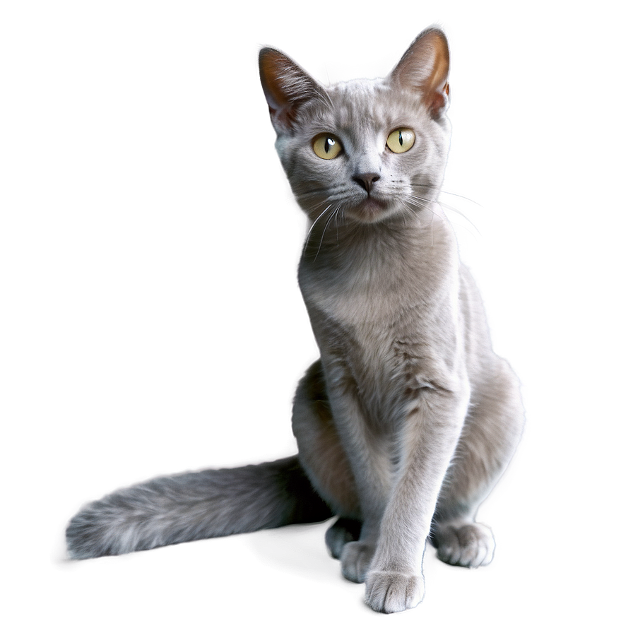 Young Grey Cat Png 96 PNG