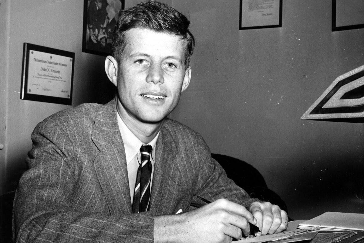 Young John F. Kennedy