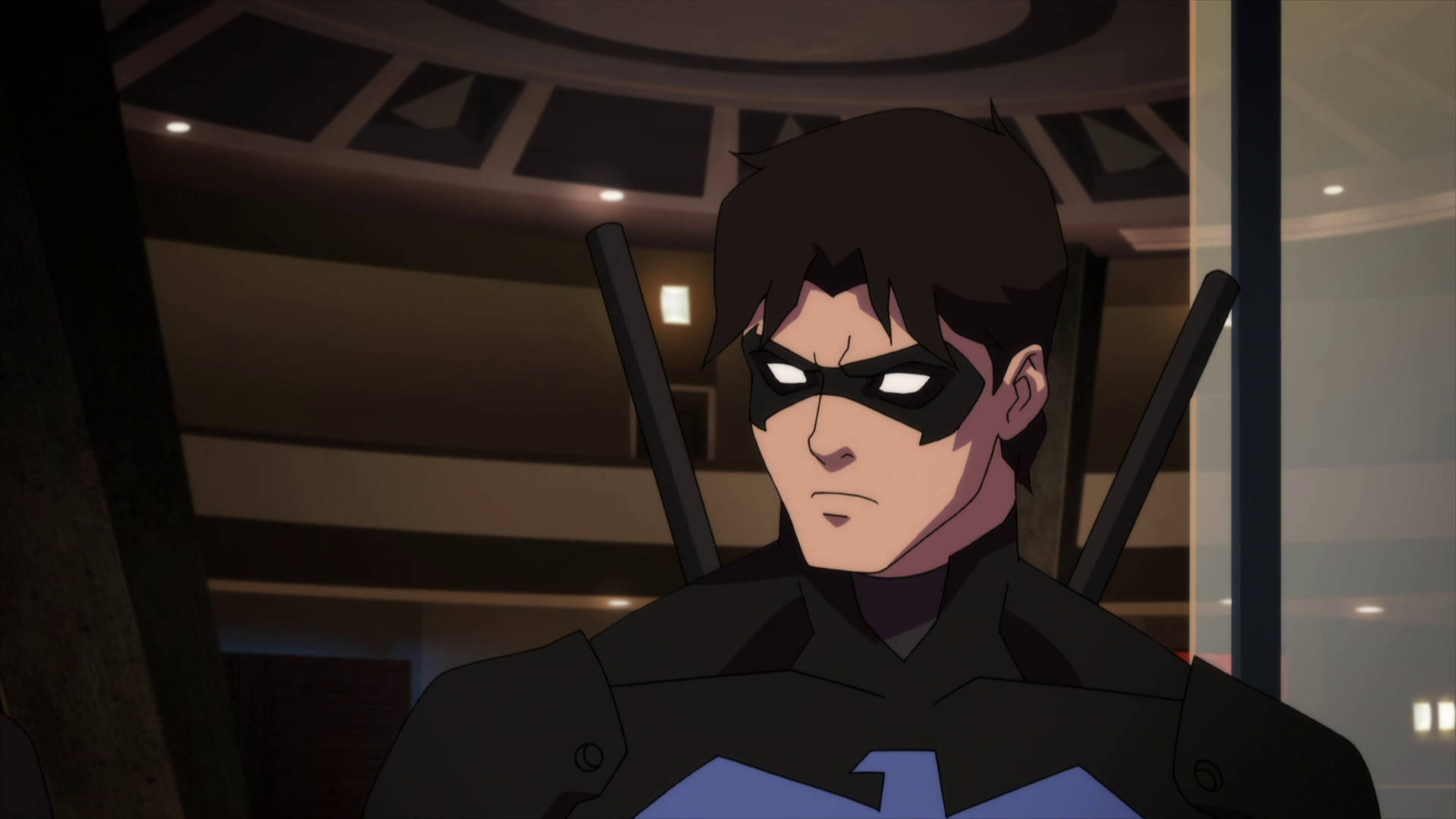 nightwing young justice gif
