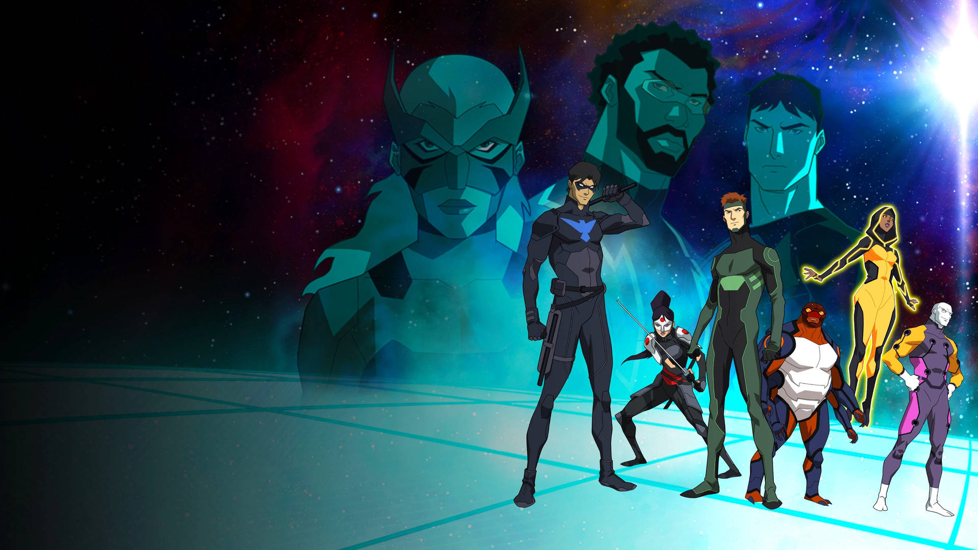 Young Justice Outsiders Wallpaper
