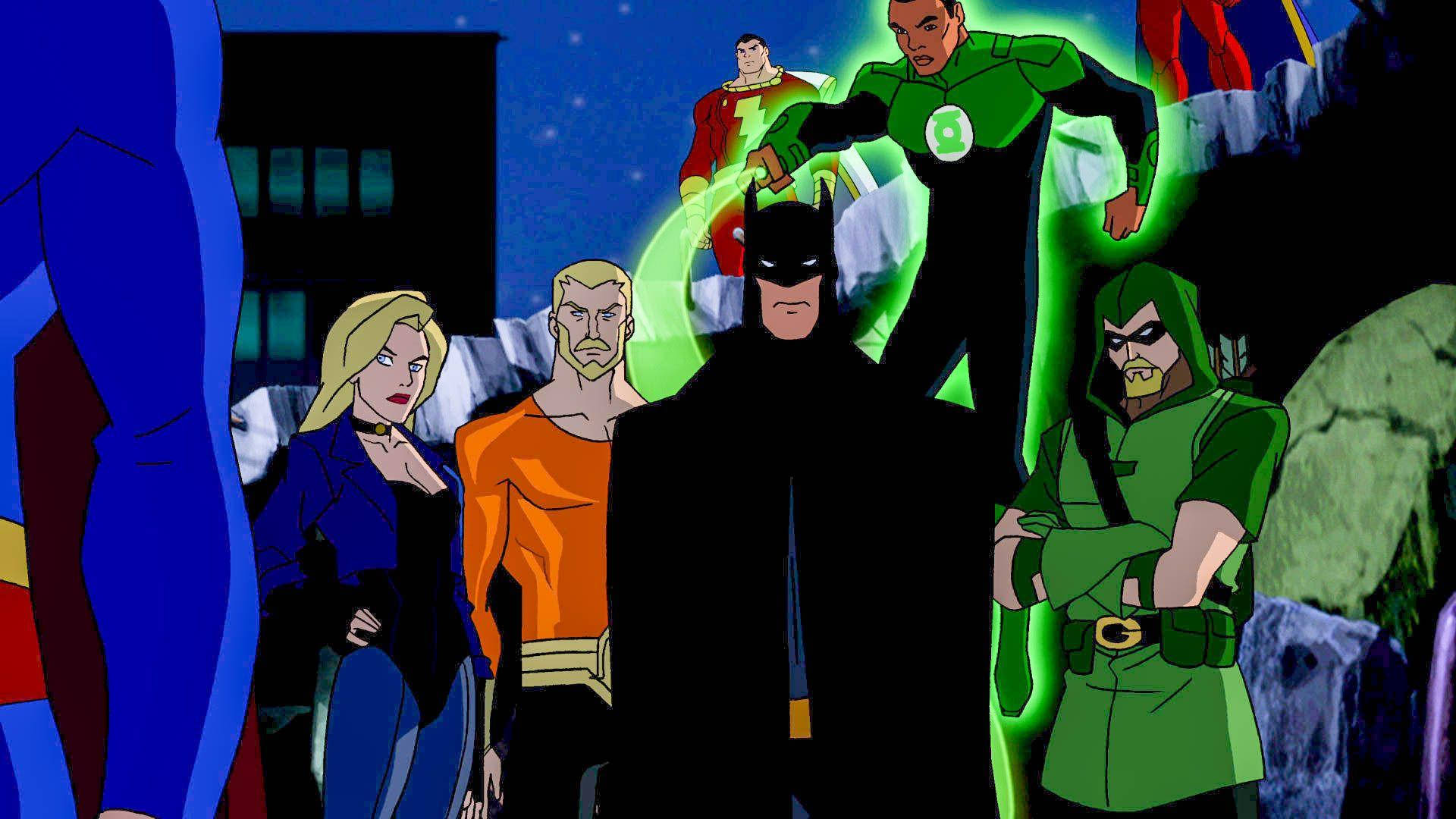 Young Justice Outsiders Superhero Team Wallpaper