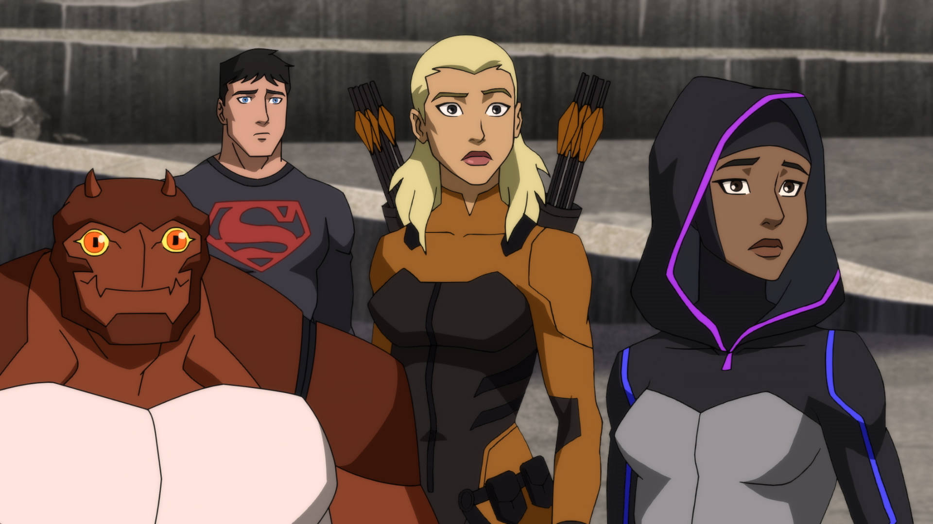 Youngjustice: Outsiders Betrüger (or Verräter) Wallpaper