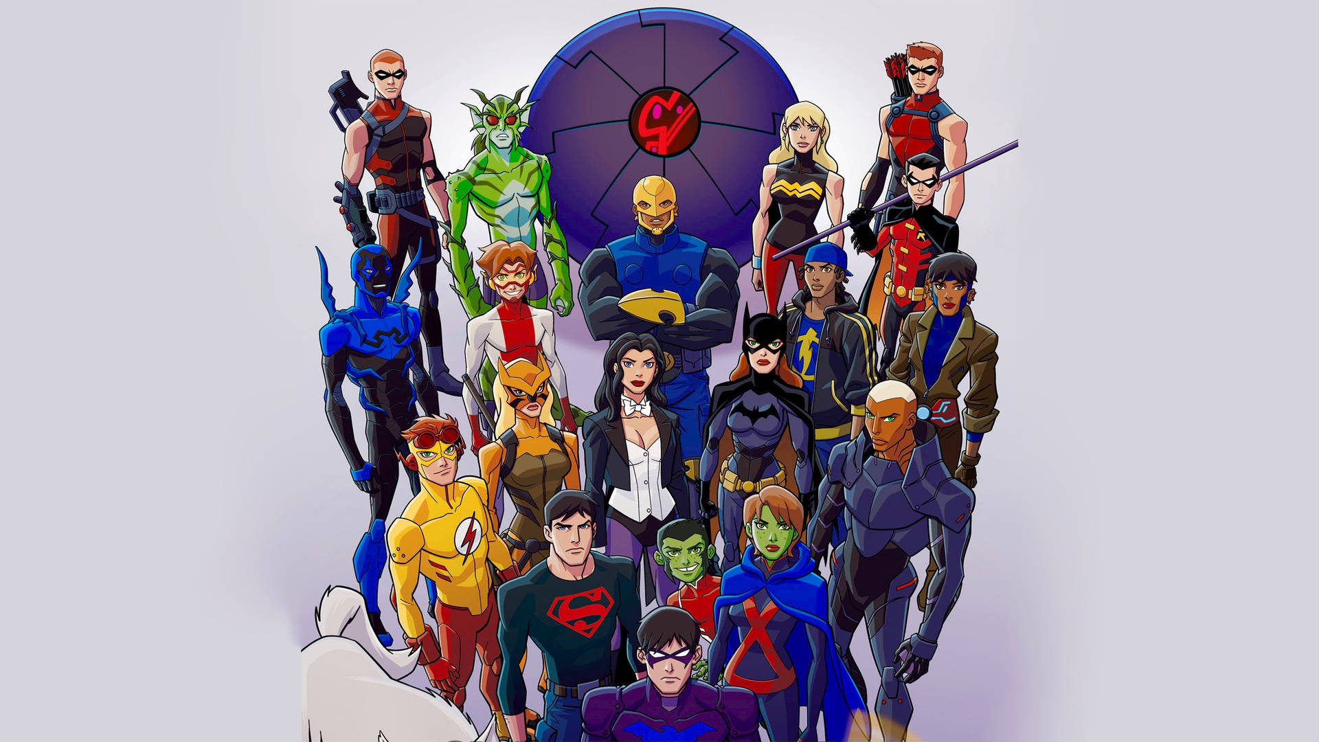Unge Justice S2 Team Wallpaper