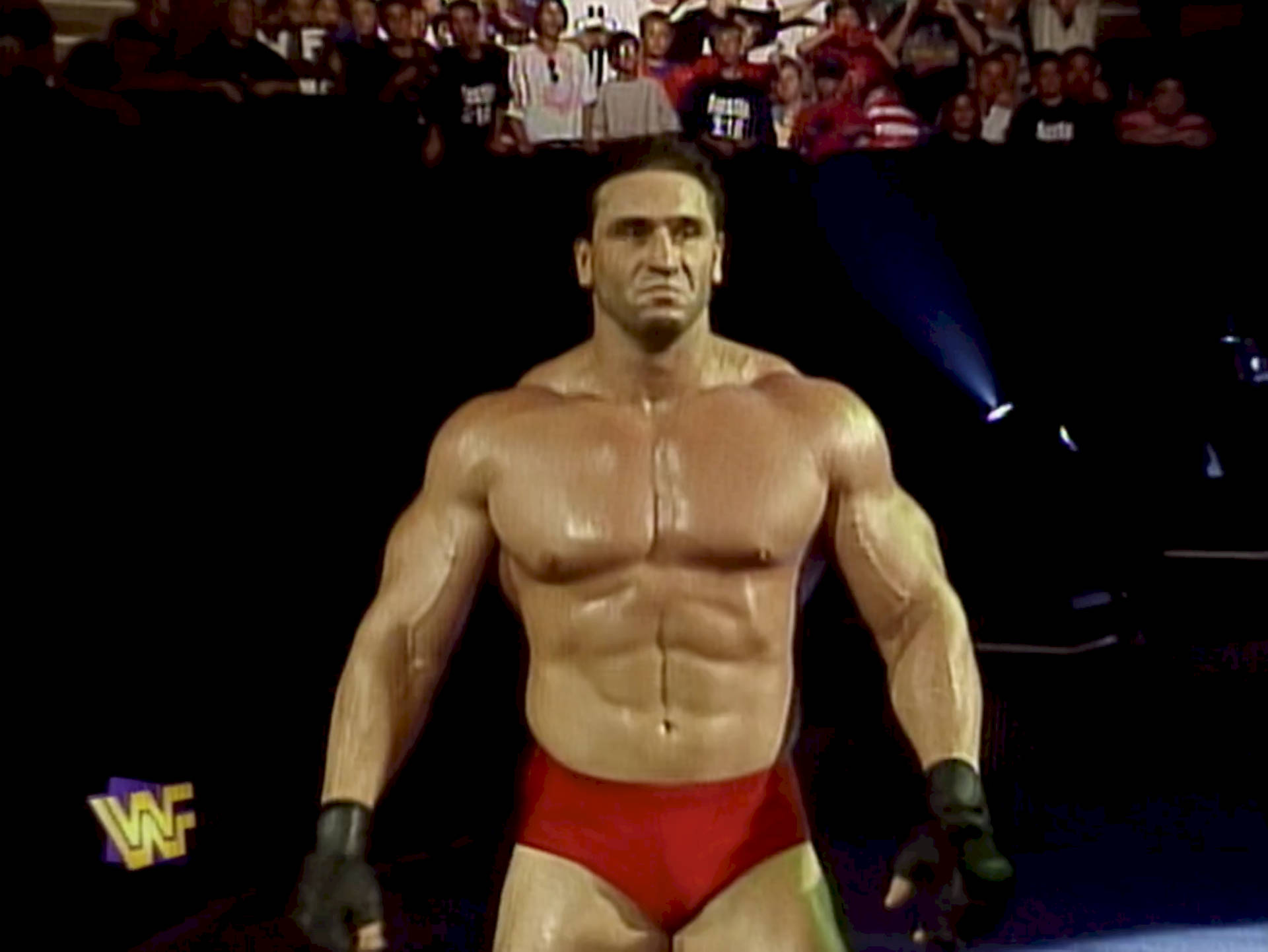 Young Ken Shamrock Toned Abs And Muscles Wallpaper