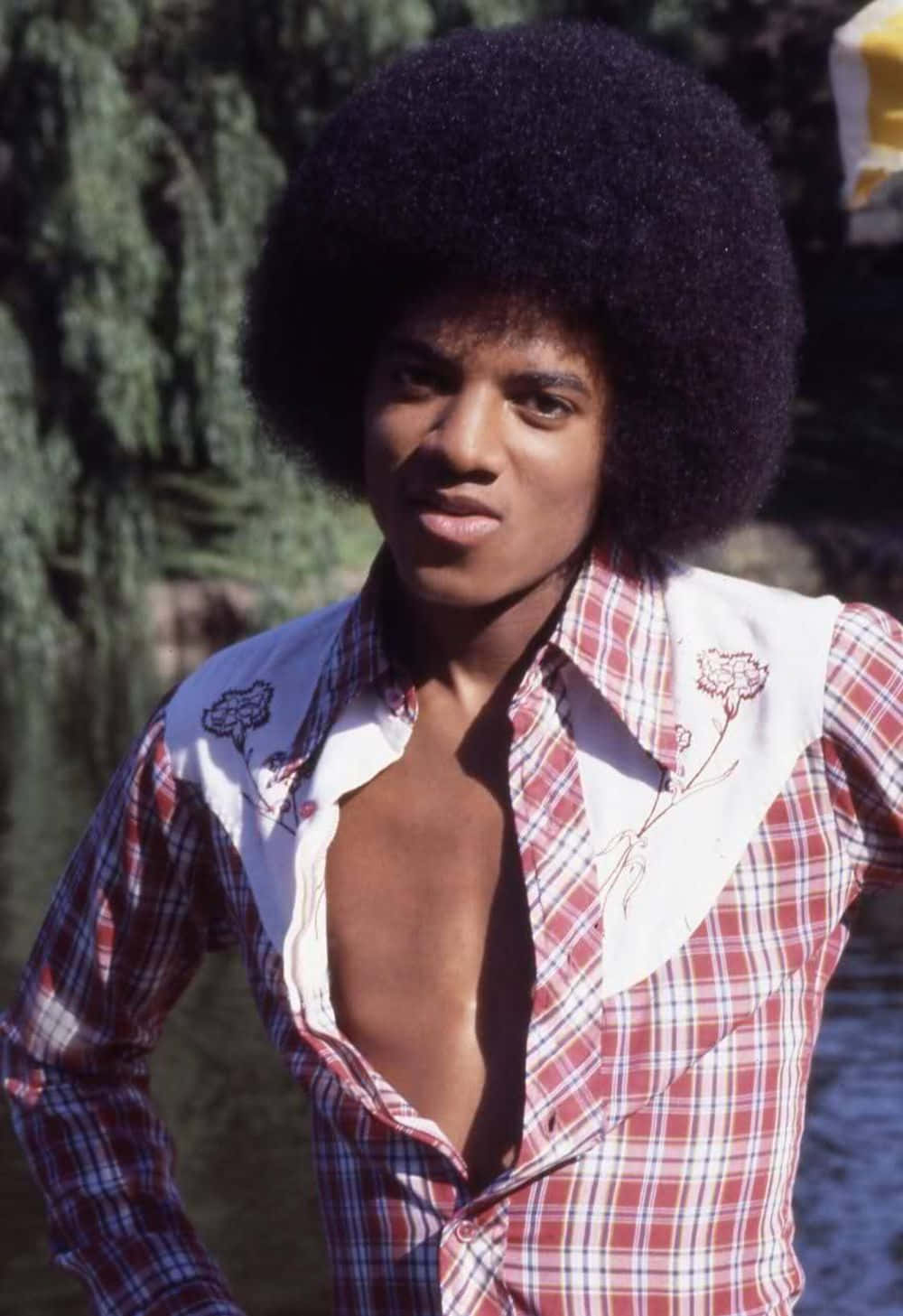 A young Michael Jackson radiates joy